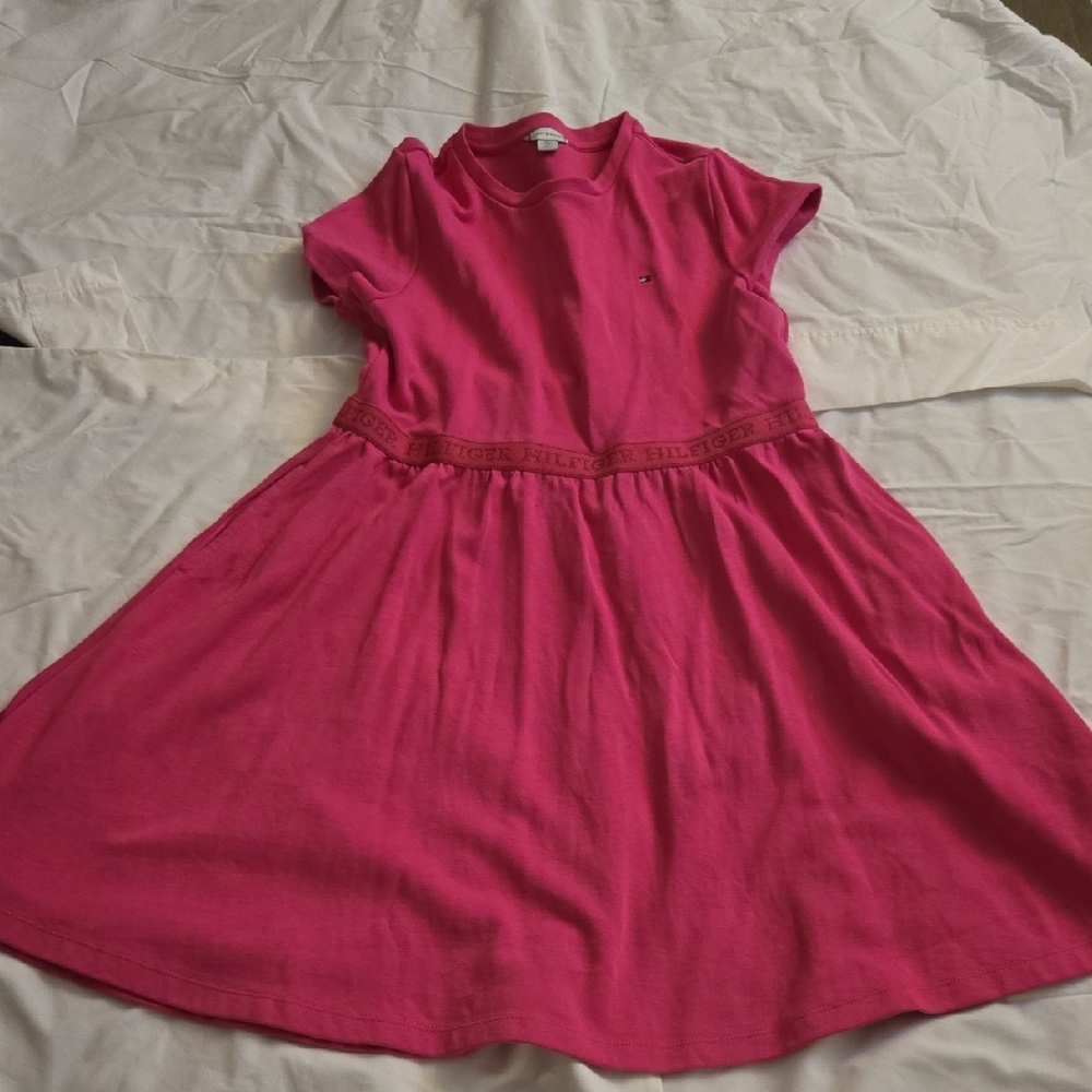 Tommy Hilfiger Fuchsia Kids Casual Dress